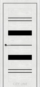 Рустік Авіньйон Білий/Чорне скло